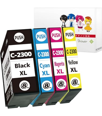 Amazon.co.jp: PFI-102 (MBK/BK/C/M/Y) 5色セット Canon用 新